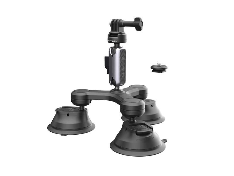 PGYTECH CapLock Three-arm Suction Mount